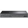 TP-LINK SWITCH TP-LINK SG2210MP 10P LAN GIGABIT:8P PoE+ + 2p SFP 802.3at/af, 150 W PoE P