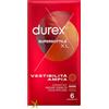 Durex Profilattico Super Sottile XL 6 Pezzi