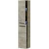 ARKITMOBEL Athena Colonna Bagno Sospeso, 2 Porte, Rovere Alaska, Grande