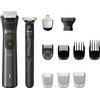 Philips Rifinitore Viso-Corpo-Barba 13in1 Wet & Dry Autonomia 120 min colore Grigio serie 9000 - MG9540/15