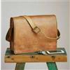 Originale Borsa originale in pelle di cammello messenger da uomo borsa per laptop valig...