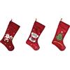Preziosa Home Calze Befana 53 Cm Assortite Poliestere Multicolor 1 Pz