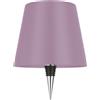 L'Arcolaio Lampada Touch Metal Tappo 11 x 11 x 13 Cm Rosa