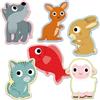 DJECO - Carte Little Mime Animali Giochi, Colore Blu (35063)