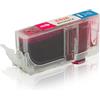 TonerPartner Compatibile con Canon 4542B001 / CLI-526M Cartuccia d'inchiostro, magenta