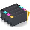 TonerPartner Multipack compatibile del Epson C 13T755140 / T7551 contiene 1xBK, 1xC, 1xM, 1xY