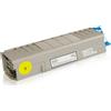 TonerPartner Compatibile con OKI 43324421 / C5800 Cartuccia di toner, giallo