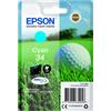 Epson Originale Epson C13T34624010 / 34 Cartuccia di inchiostro ciano