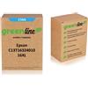 TonerPartner greenline sostituisce Epson C13T16324010 / 16XL Cartuccia d'inchiostro, ciano