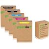 TonerPartner greenline Multipack sostituisce Canon 2932B001 / PGI-520PGBK contiene 5x Cartuccia d'inchiostro
