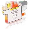 TonerPartner Compatibile con Brother LC-421 XL Y Cartuccia d'inchiostro giallo