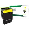 Lexmark Originale Lexmark 71B20Y0 Toner giallo