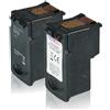 TonerPartner Multipack compatibile del Canon 2969B001 / PG-512+CL-513 contiene 2x Cartuccia/testina di stampa