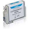 TonerPartner Compatibile con Epson C13T03A24010 / 603XL Cartuccia d'inchiostro, ciano