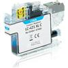 TonerPartner Compatibile con Brother LC-421 XL C Cartuccia d'inchiostro ciano