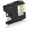 TonerPartner Compatibile con Brother LC-221 Y Cartuccia d'inchiostro, giallo