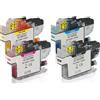 TonerPartner Confezione multipla compatibile con Brother LC-3213 contenente 4 cartucce d'inchiostro