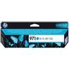HP Originale HP CN622AE / 971 Cartuccia di inchiostro ciano
