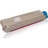 TonerPartner Compatibile con OKI 44844614 / C822 Cartuccia di toner, magenta