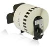 TonerPartner Compatibile con Brother DK-44205 etichetta, bianco