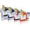 TonerPartner Multipack compatibile del Brother LC-421 VAL contiene 4 cartucce d'inchiostro