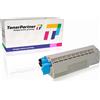TonerPartner Compatibile con OKI 43865722 / C5850 / C5950 Cartuccia di toner, magenta