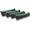 TonerPartner Multipack compatibile del HP CE340A / 651A contiene 4x Cartuccia di toner