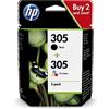 HP Originale HP 6ZD17AE / 305 Cartuccia/testina di stampa multi pack