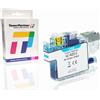 TonerPartner Compatibile con Brother LC-422C Cartuccia d'inchiostro, ciano