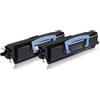 TonerPartner Set Compatibile economico del Lexmark E250A21E contiene 2x Cartuccia di toner
