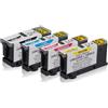TonerPartner Multipack compatibile del Lexmark 14N1921E / 100XL XXL contiene 4x Cartuccia d'inchiostro