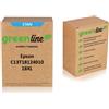 TonerPartner greenline sostituisce Epson C13T18124010 / 18XL Cartuccia d'inchiostro, ciano