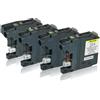 TonerPartner Multipack compatibile del Brother LC-127 XL VAL BP XXL contiene 4x Cartuccia d'inchiostro