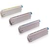 TonerPartner Multipack compatibile del OKI 44844508 contiene 4x Cartuccia di toner