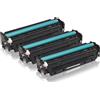 TonerPartner Multipack compatibile del HP CF370AM / 305A contiene 3x Cartuccia di toner