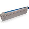 TonerPartner Compatibile con OKI 44059107 / C810 Cartuccia di toner, ciano