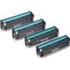 TonerPartner Multipack compatibile del HP CB540A + CF373AM contiene 4x Cartuccia di toner