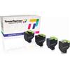TonerPartner Multipack compatibile con Lexmark 78C20K0 contiene 4 cartucce toner