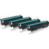 TonerPartner Multipack compatibile del Canon 718 contiene 4x Cartuccia di toner