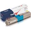 TonerPartner ToMax Premium compatibile con OKI 44469704 Cartuccia di toner, giallo