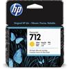 HP Originale HP 3ED69A / 712 Cartuccia di inchiostro giallo