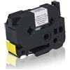 TonerPartner Compatibile con Brother TZE-FX 651 P-Touch Nastro a colore