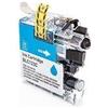 TonerPartner Compatibile con Brother LC-123C Cartuccia d'inchiostro, ciano