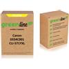 TonerPartner greenline sostituisce Canon 0334 C 001 / CLI-571 YXL Cartuccia d'inchiostro, giallo