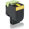 TonerPartner Compatibile con Lexmark 80C20Y0 / 802Y Cartuccia di toner, giallo
