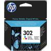 HP Originale HP F6U65AE / 302 Cartuccia/testina di stampa colore