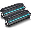 TonerPartner Set Compatibile economico del HP Q 2612 A / 12A XXL contiene 2x Cartuccia di toner