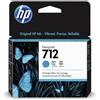 HP Originale HP 3ED67A / 712 Cartuccia di inchiostro ciano