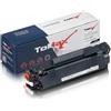 TonerPartner ToMax Premium compatibile con HP CF283A / 83A Cartuccia di toner, nero