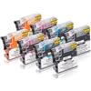 TonerPartner Multipack compatibile del Brother LC-980VALBP contiene 8x Cartuccia d'inchiostro